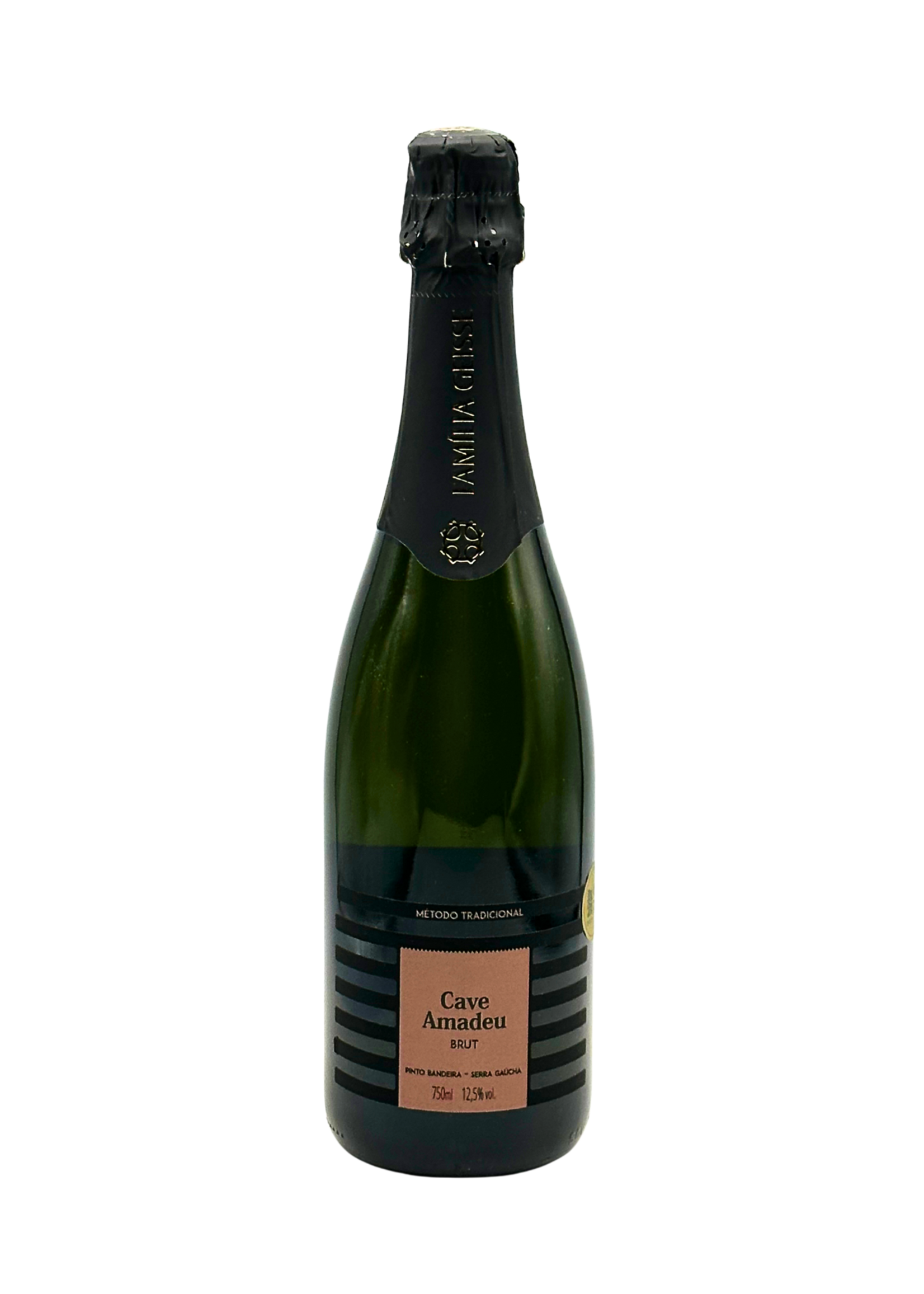 Brut Método Tradicional "Pinto Bandeira" 2023 Cave Amadeu
