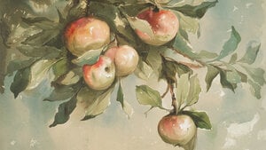 And the day came fat with an apple in its mouth…