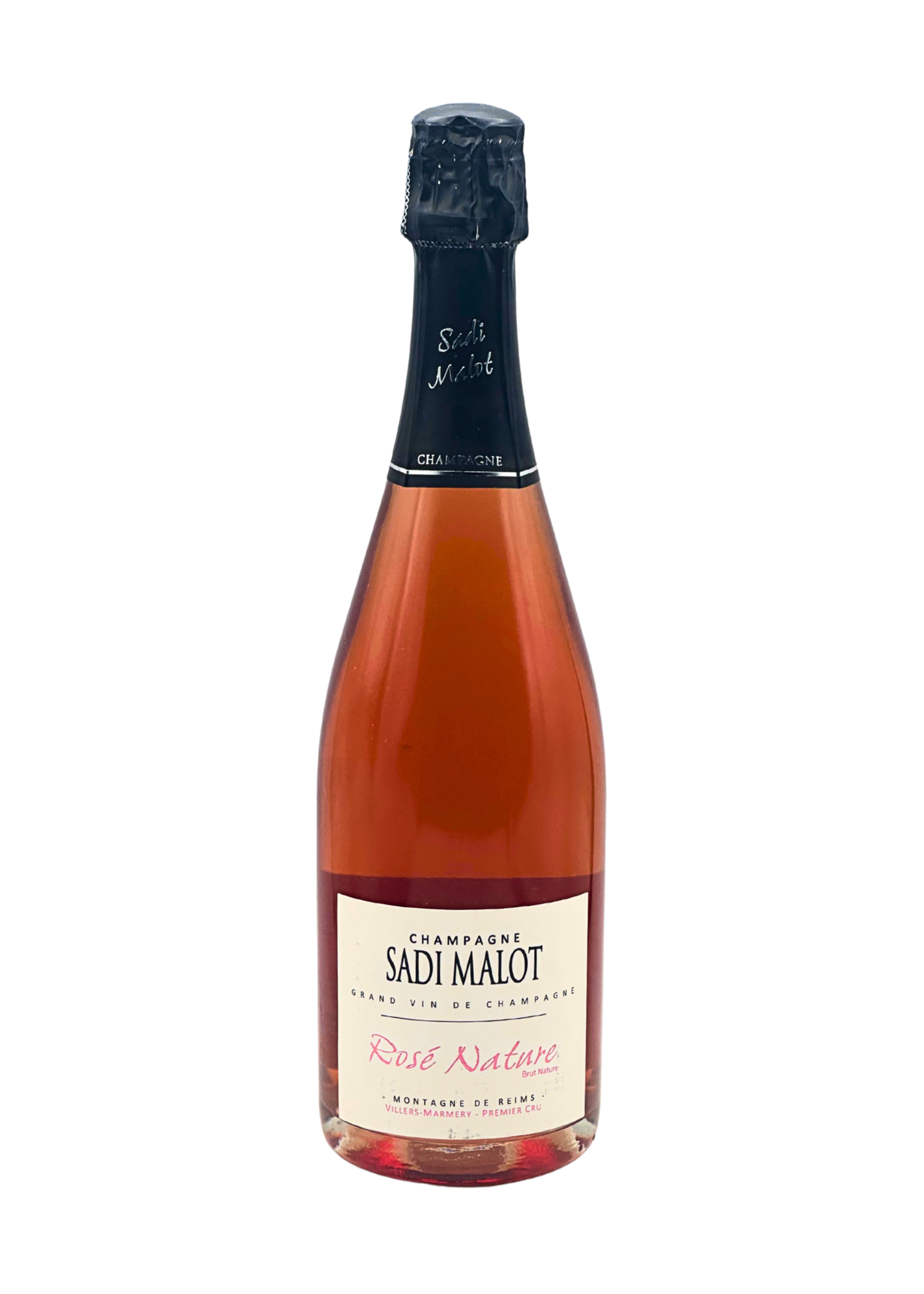 1er Cru Rosé Champagne Brut Nature NV Sadi Malot