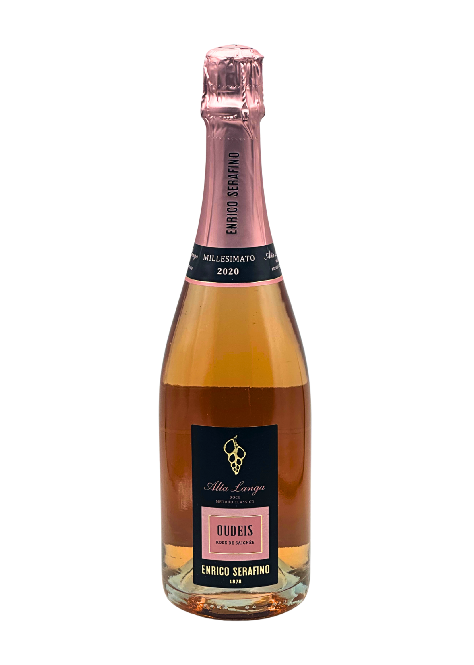 Alta Langa DOCG Brut Rosé "Oudeis" 2020 Enrico Serafino