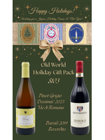 Old World Holiday Gift Pack (Dessimis Pinot Grigio & Reverdito Barolo)