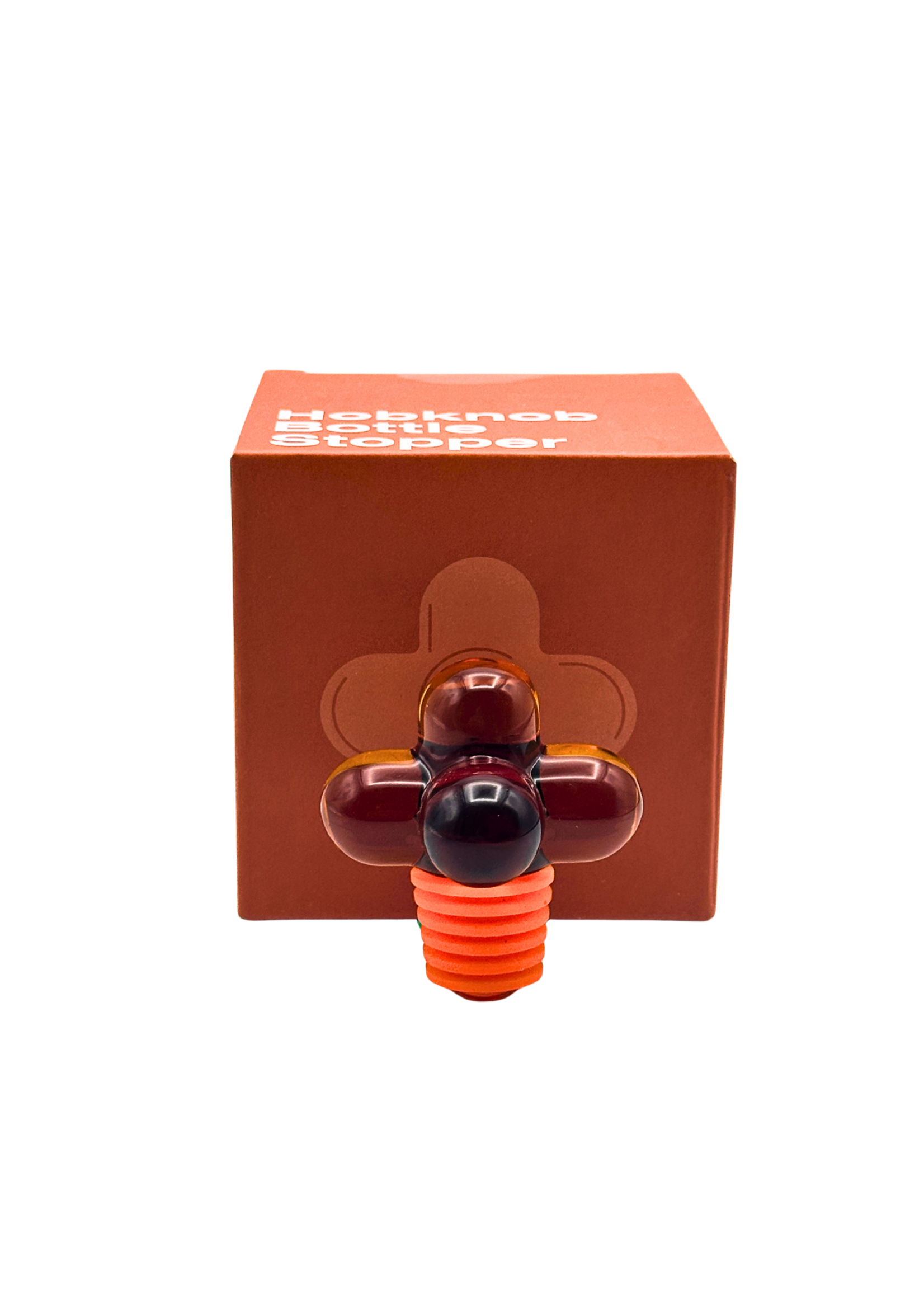 Amber Hobnob Bottle Stopper