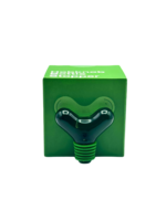 Green Hobnob Bottle Stopper