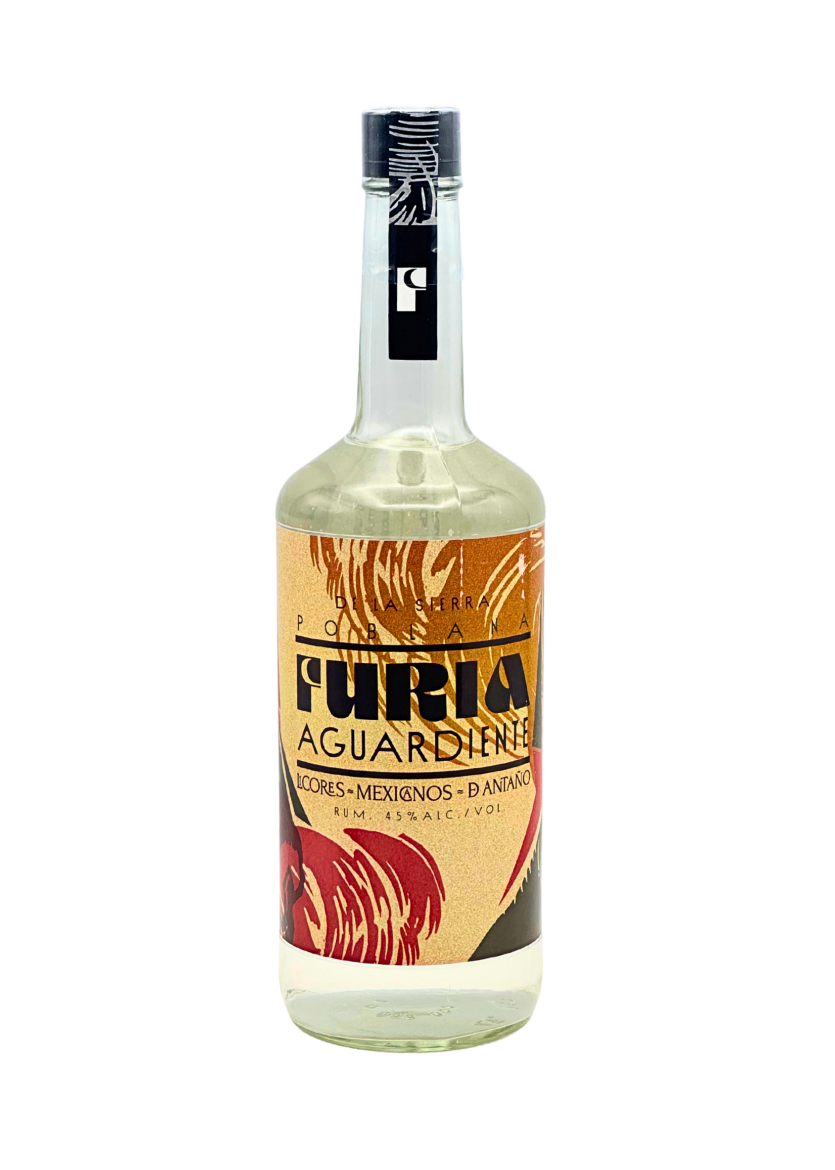 Rum "Aguardiente de Piloncillo" by Furia (1 liter)