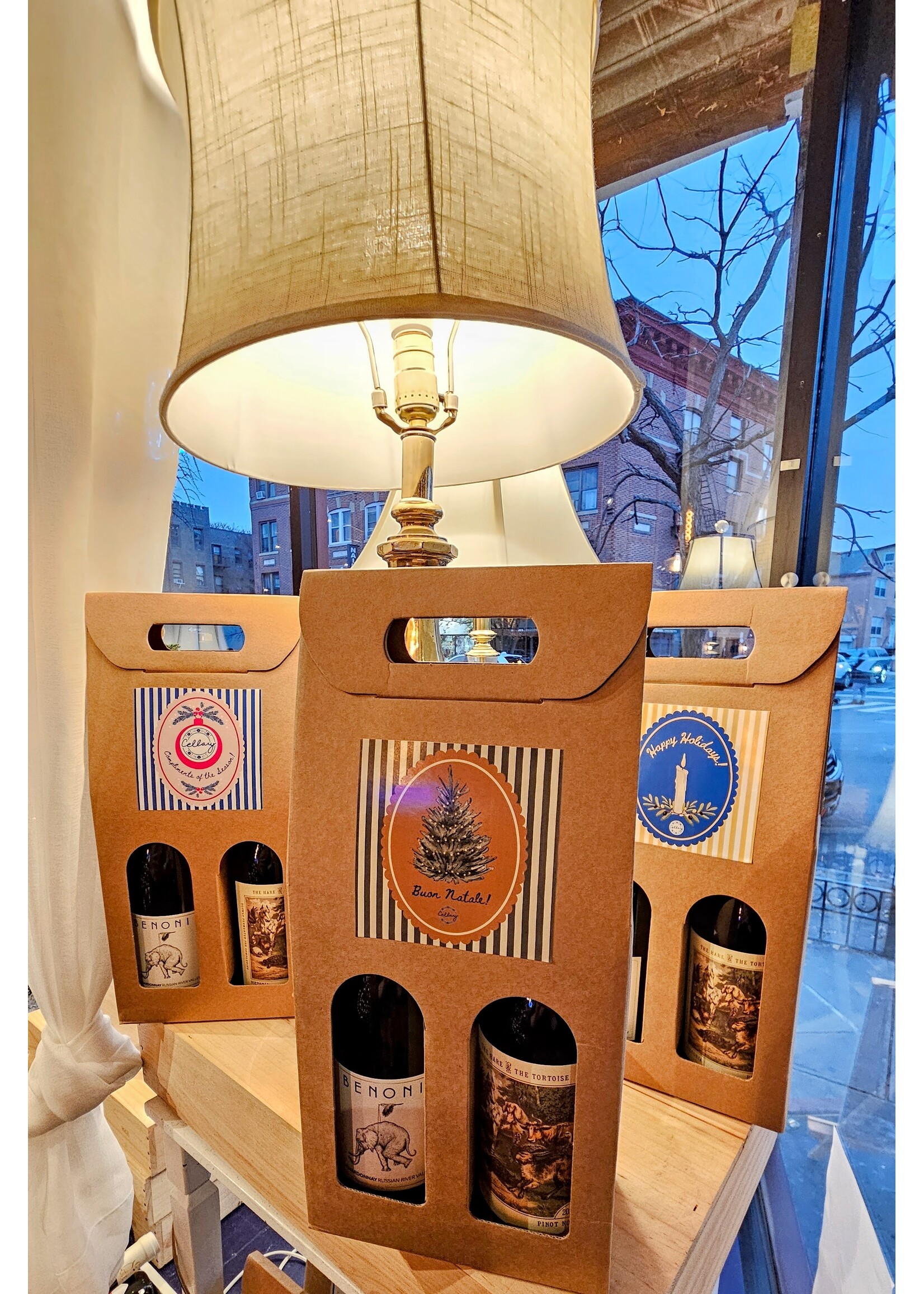 New World Holiday Gift Pack (Benoni Chardonnay & Tortoise & Hare Pinot Noir)