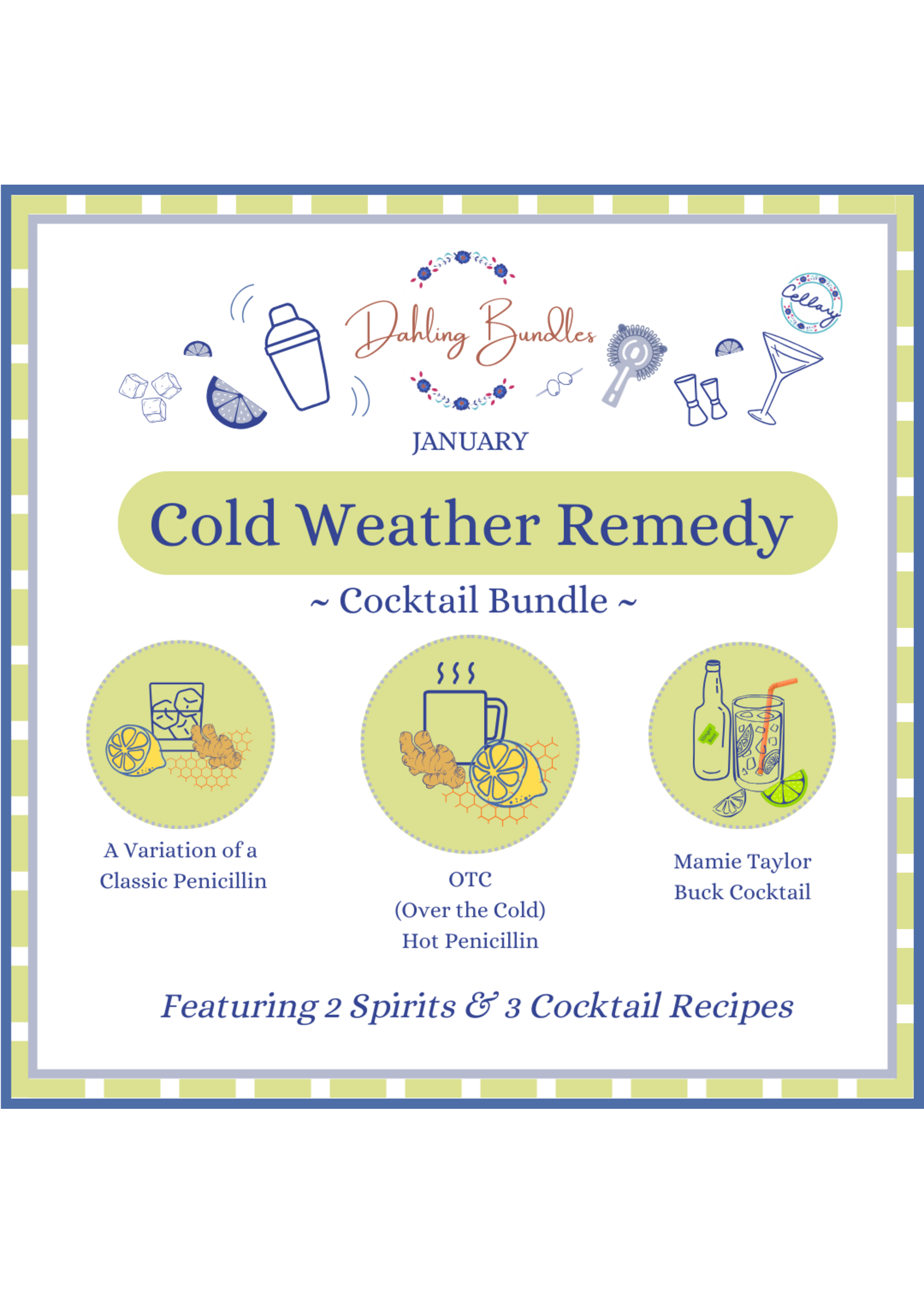 Cold Weather Remedy Cocktail Bundle