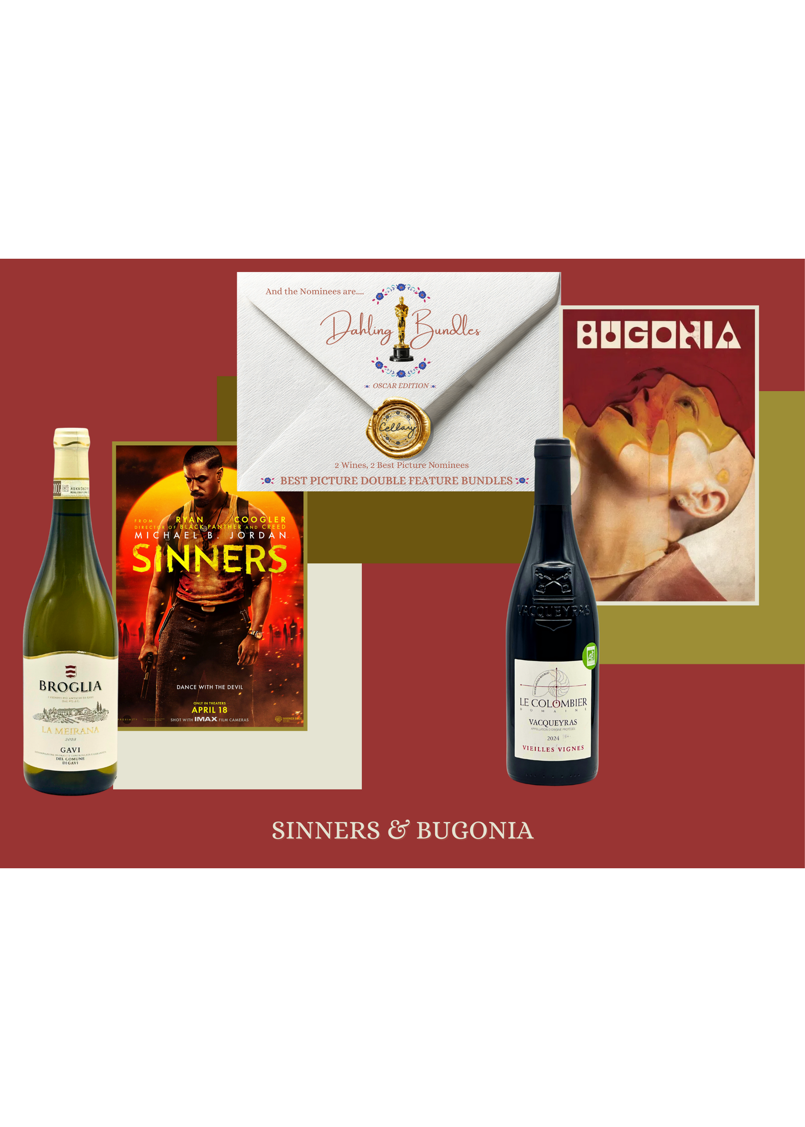 Dahling Bundle Oscar Double Feature : Sinners & Bugonia