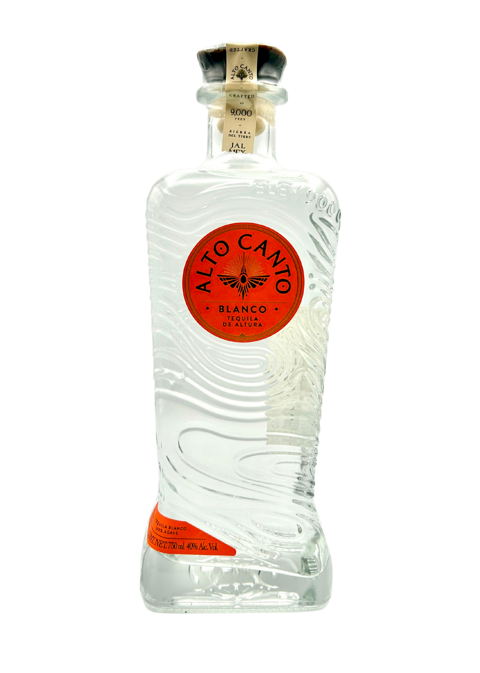 Blanco Tequila 100% de Agave by Alto Canto