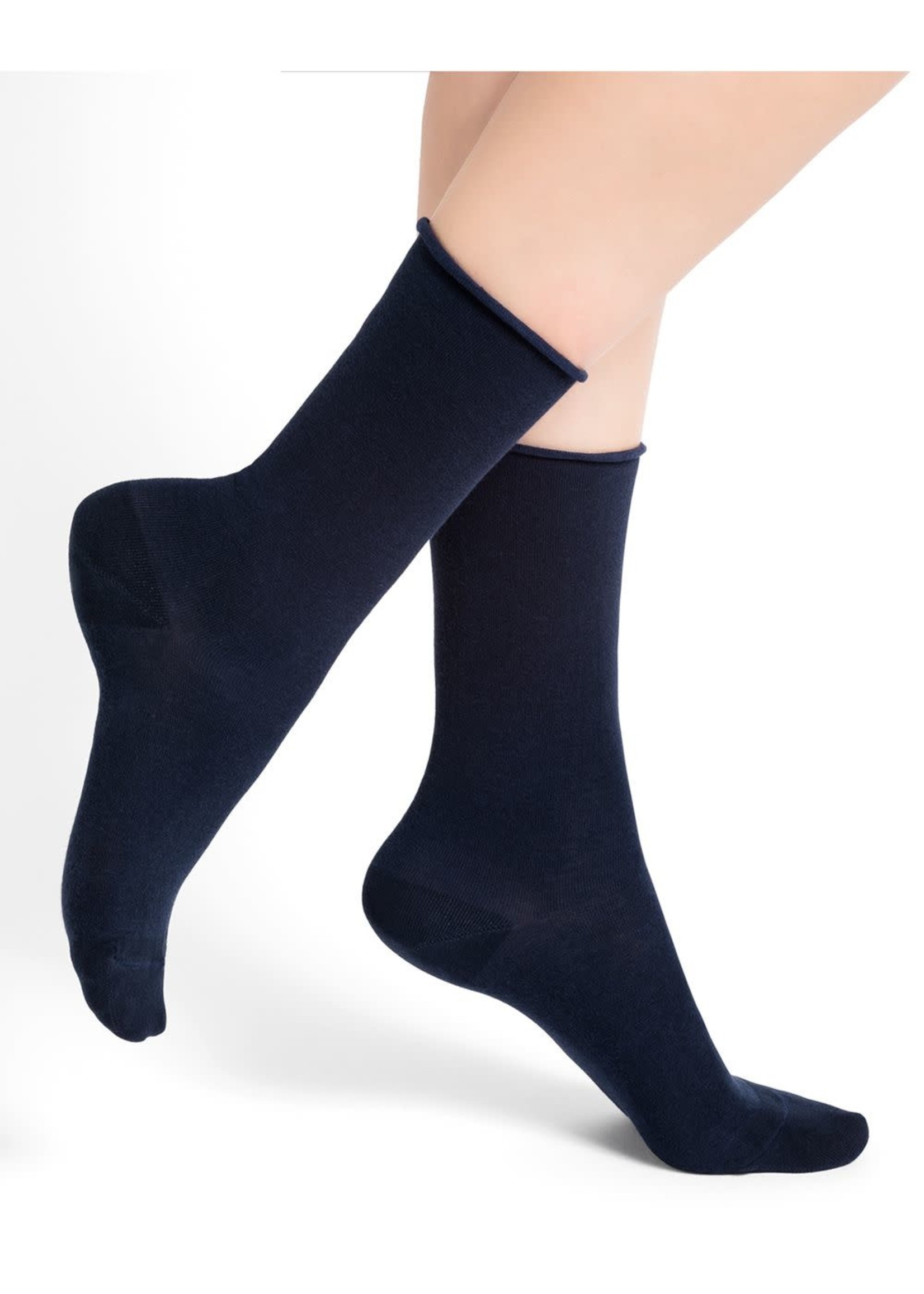 Velvety cotton socks, Bleuforêt, Shop Women's Socks Online