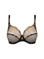 Lise Charmel Déesse en Glam 3 Part Full Cup Bra in Or Glamour - Busted Bra  Shop