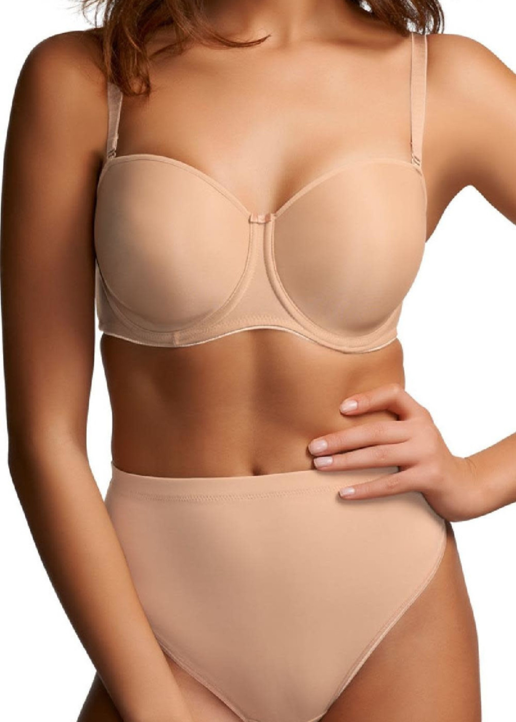 fantasie smoothing underwire t-shirt bra,nude,40e 