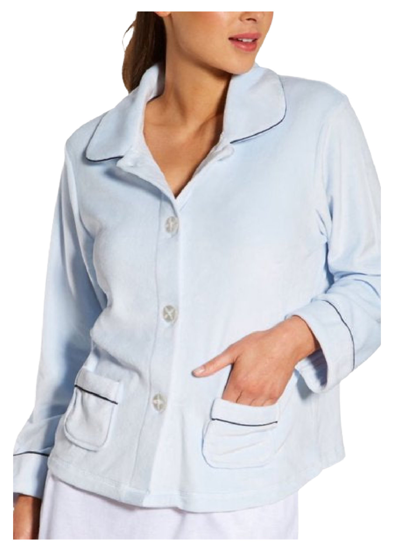 Mansfield Ultra Soft Velour Bed Jacket