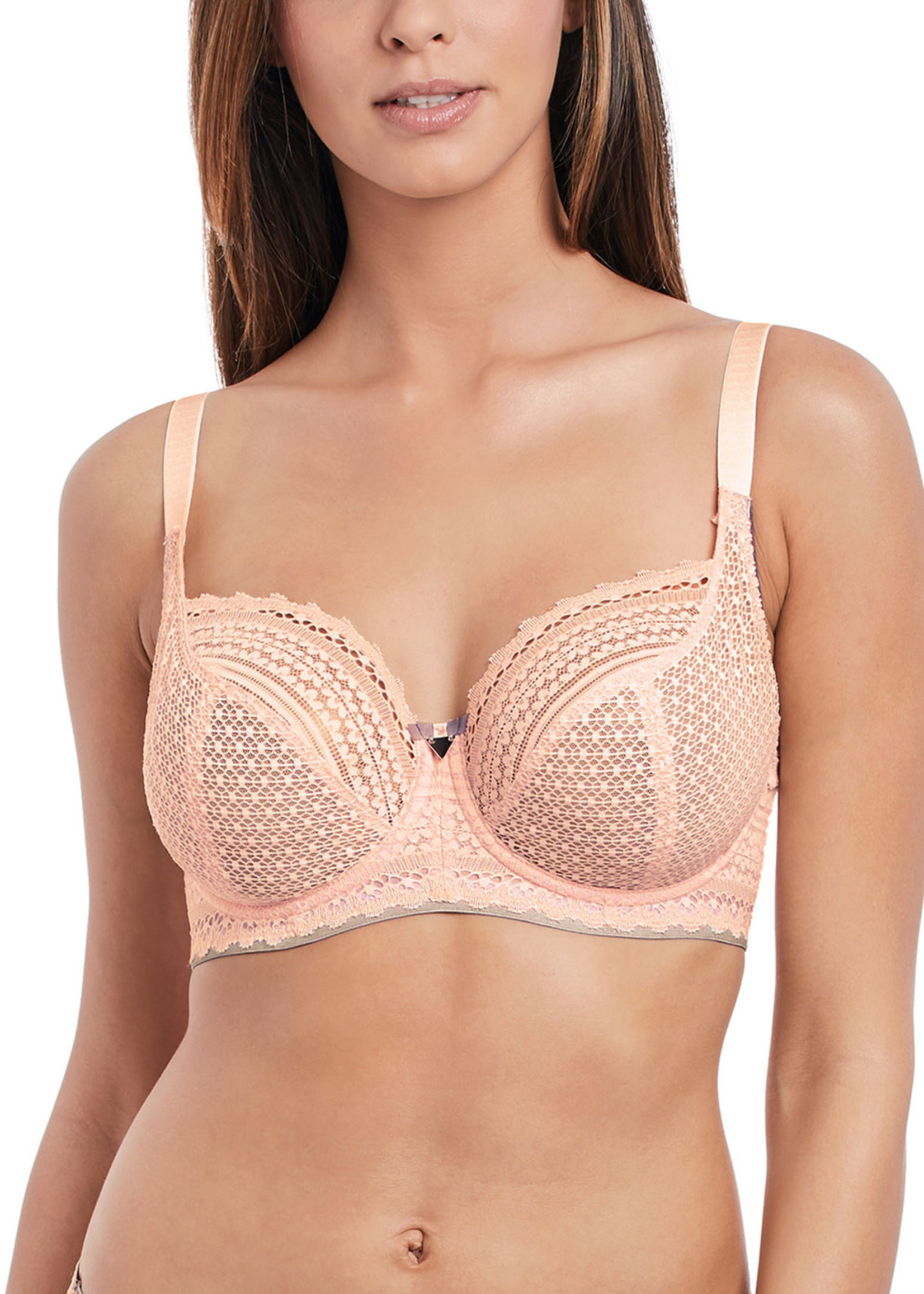 Freya Daisy Lace Bralette Pink, AA5134BLH