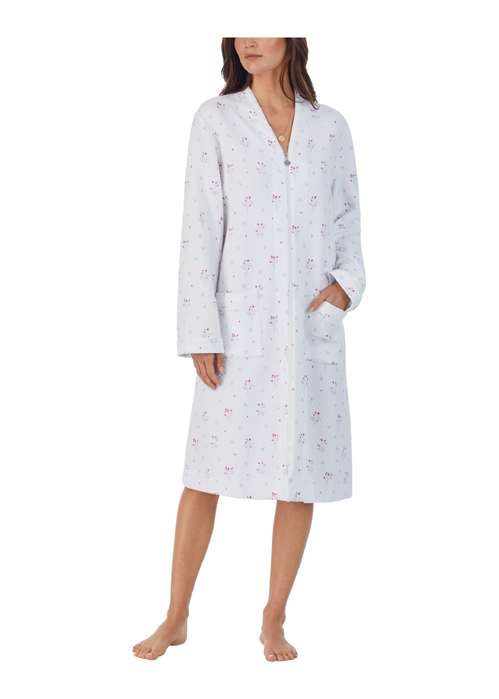 Eileen West Rosebud Quilted Robe