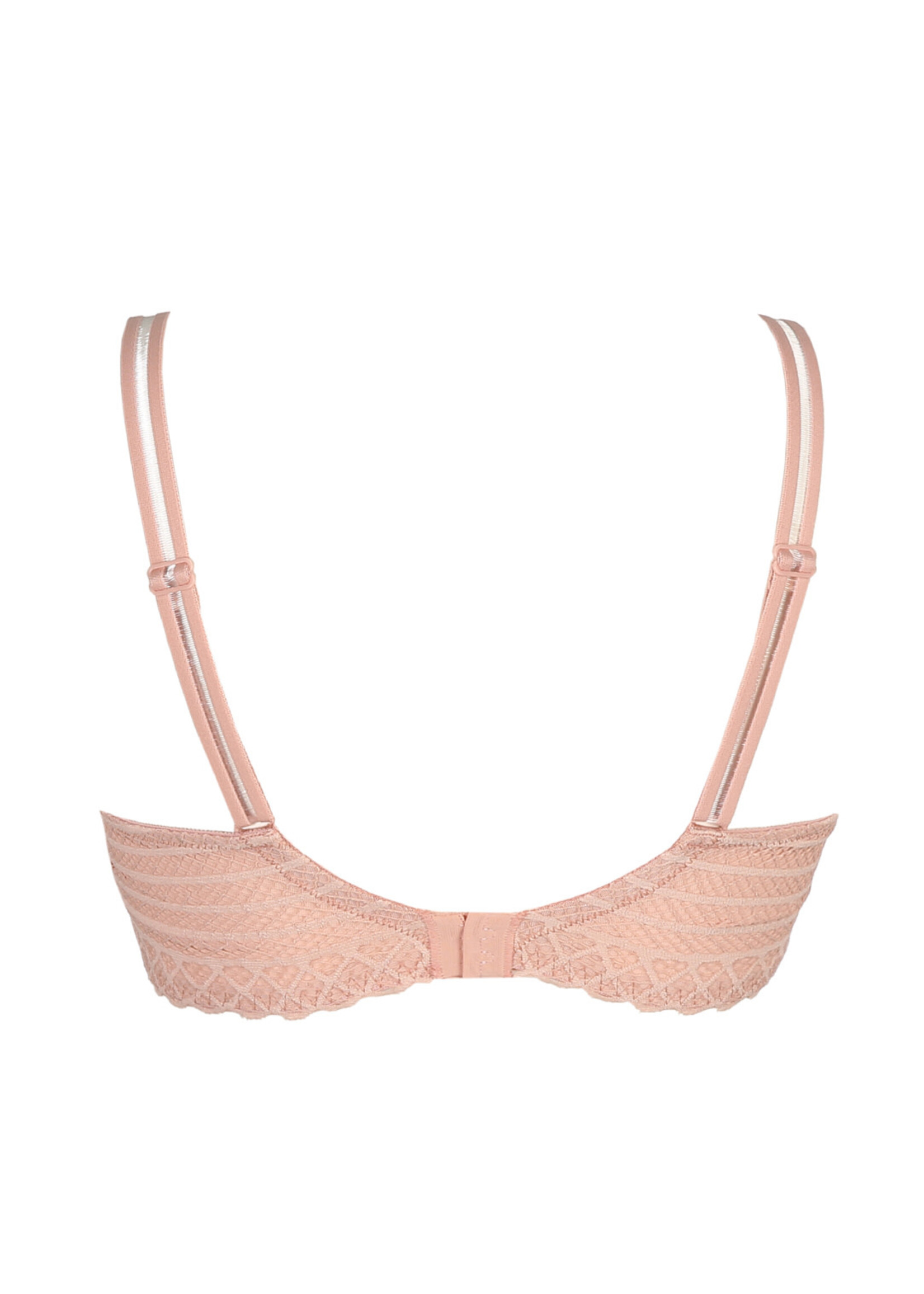 Prima Donna Twist Must Have Heart Shaped Moulded Bra 36E EU 80E FR 95E  Natural