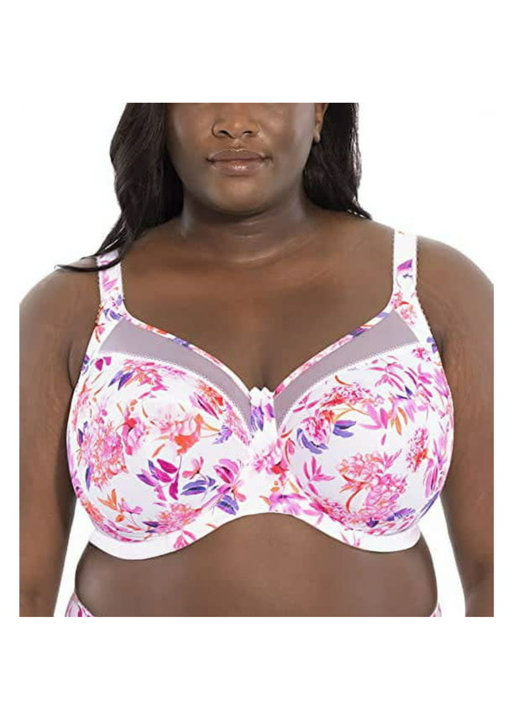 Goddess Kayla Women`s Plus-Size Soft Cup Bra, 50C, KITTY SEAL 