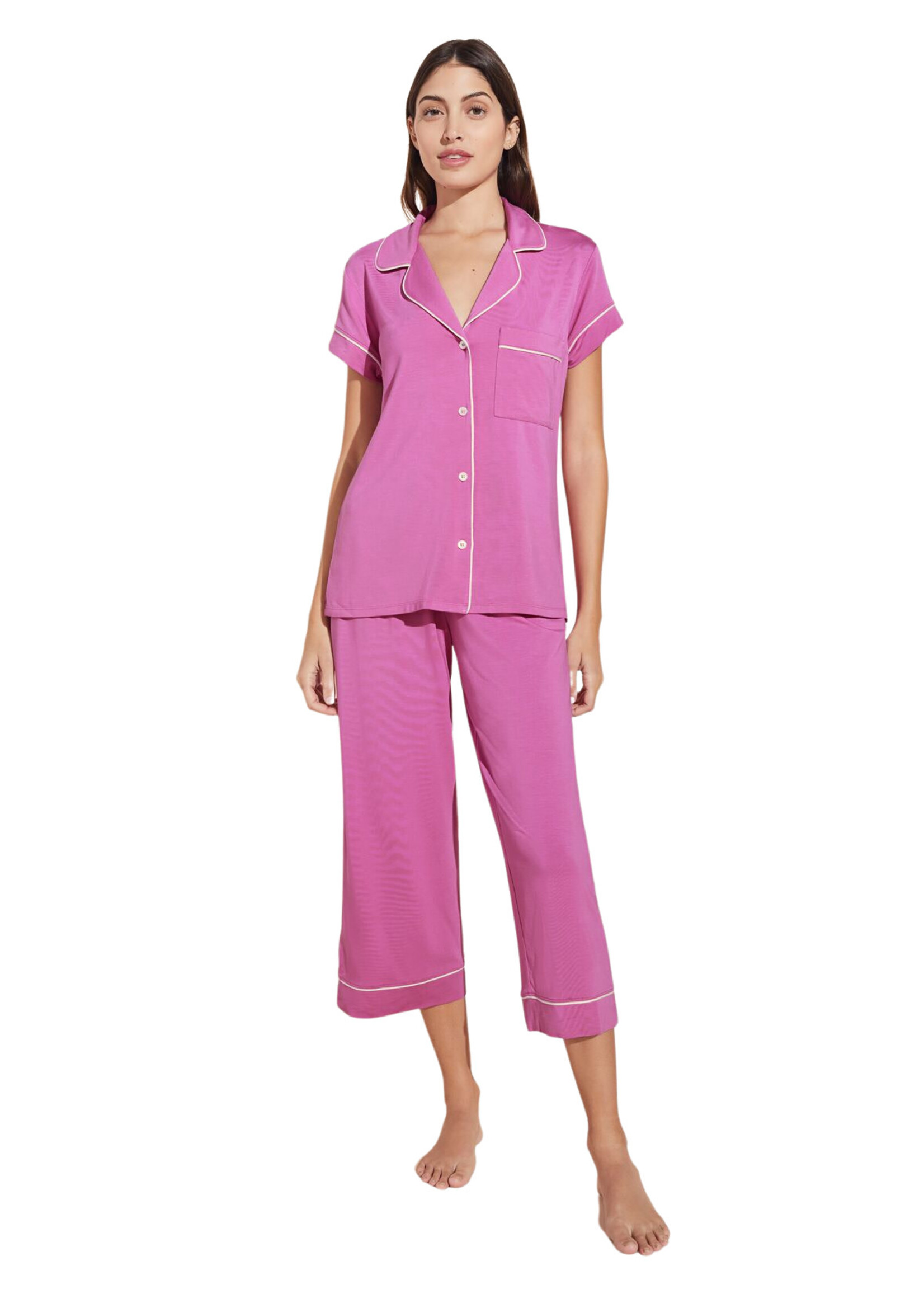 Eberjey Gisele TENCEL Modal Cropped PJ Set