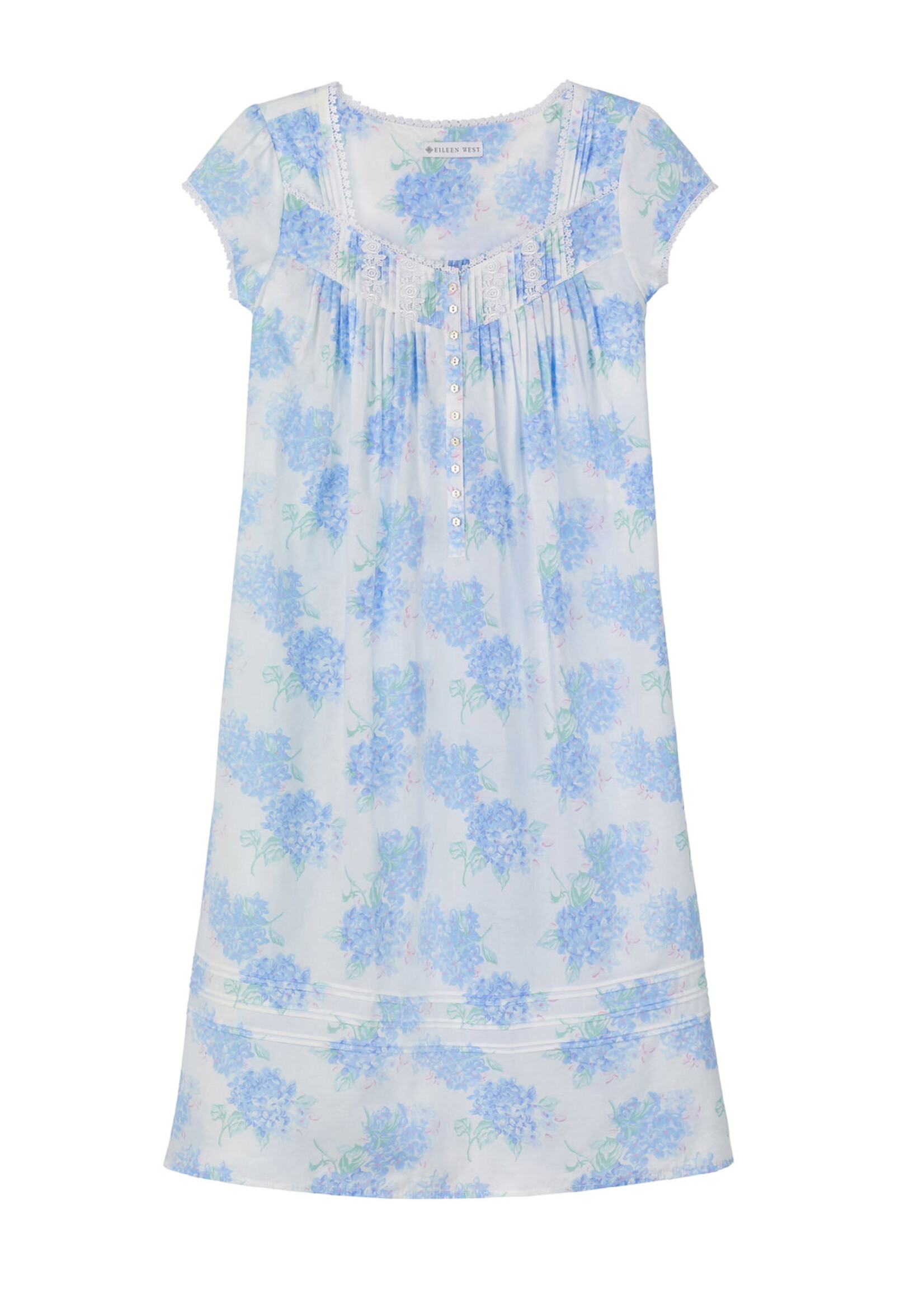 Eileen West Cotton Lawn Hydrangea Blossom Waltz Gown