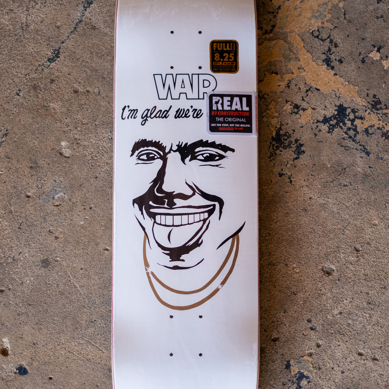 REAL Skateboards REAL Skateboards - Ishod Wair Smile Happy Deck - 8.25