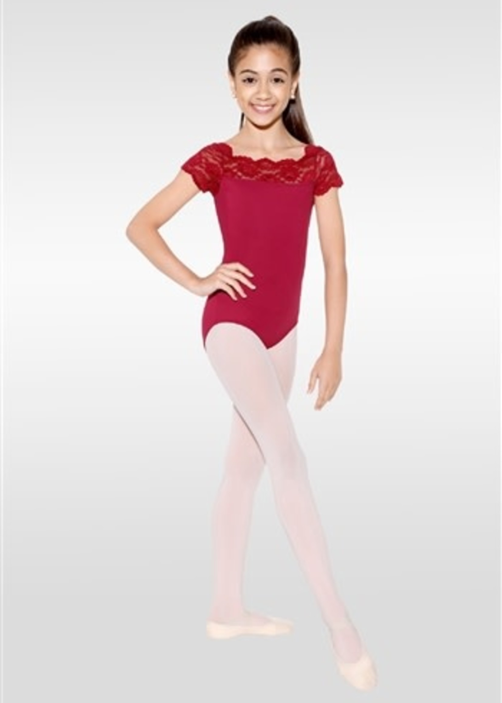 So Danca Child Tilly Lace Cap Sleeve Leotard SL17