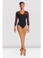 Bloch Adult 3/4 Sleeve Lace Leotard