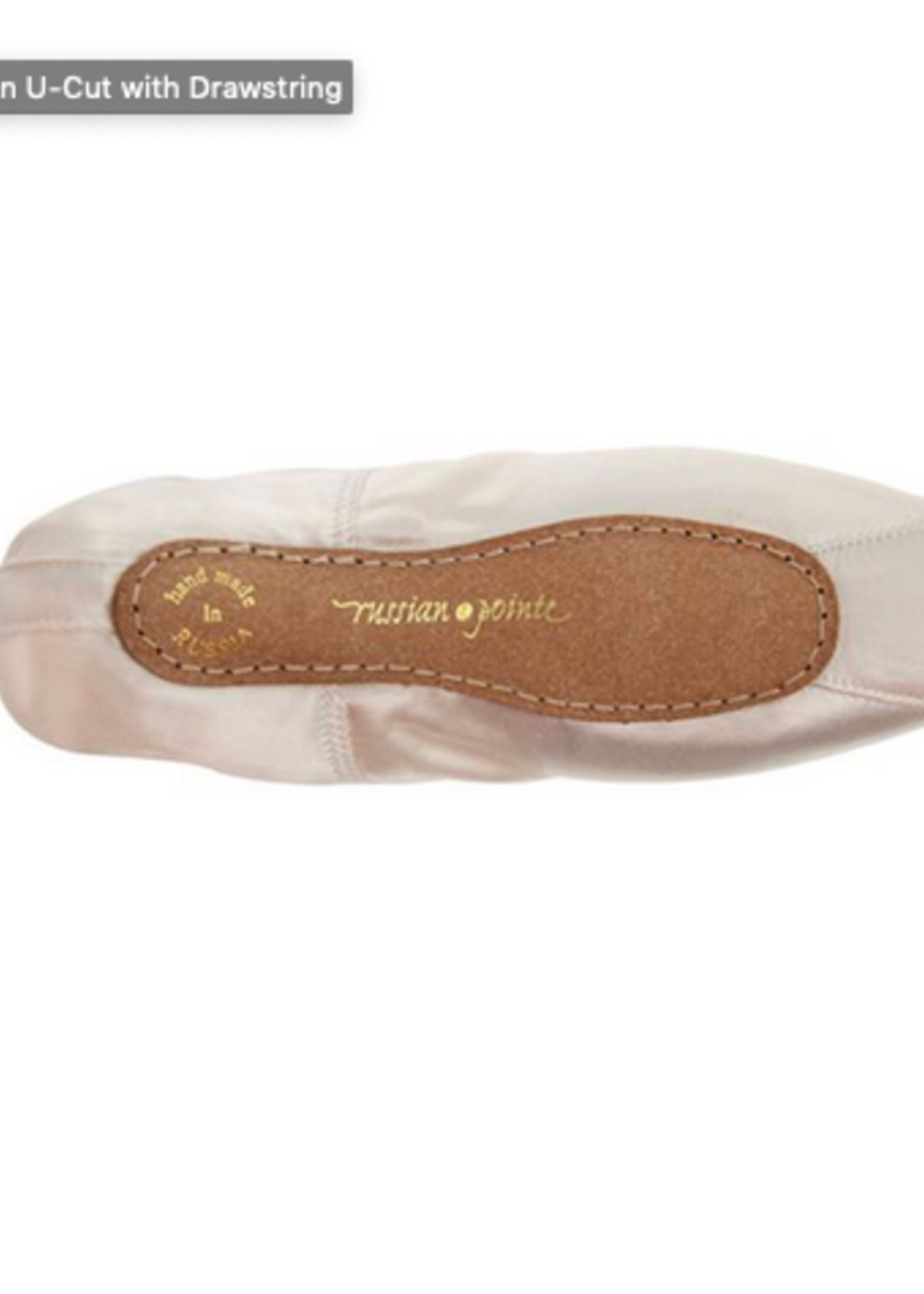 RP Collection Russian Pointe Rubin Satin Pointe Shoe