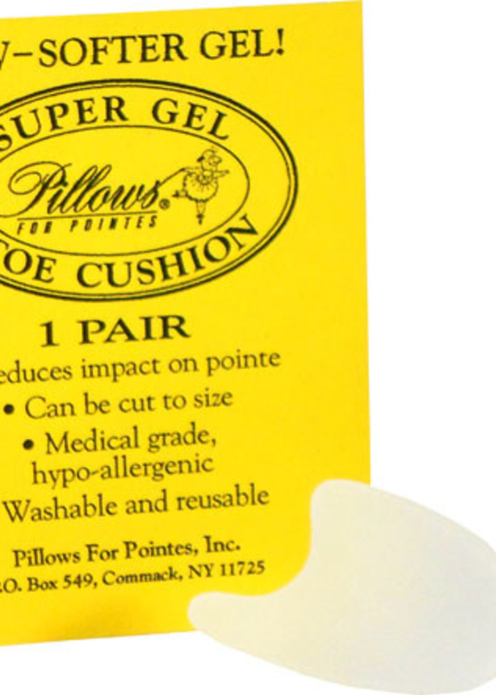 Pillows for Pointes Super Gel Toe Cushion Spacers