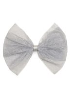 Silver Bow Clip