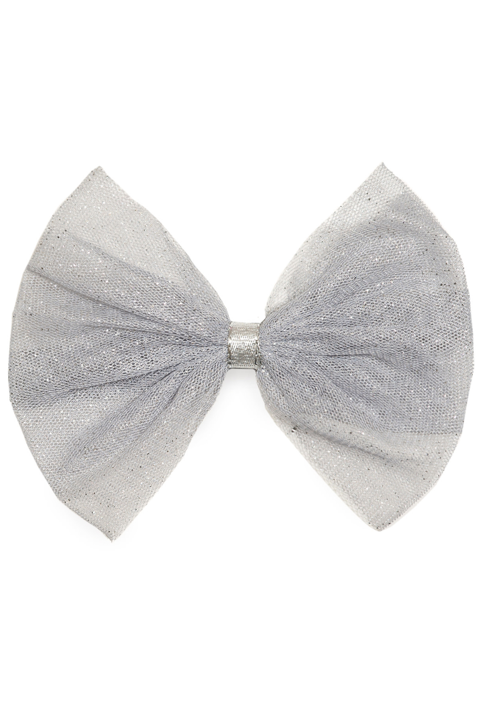 Silver Bow Clip