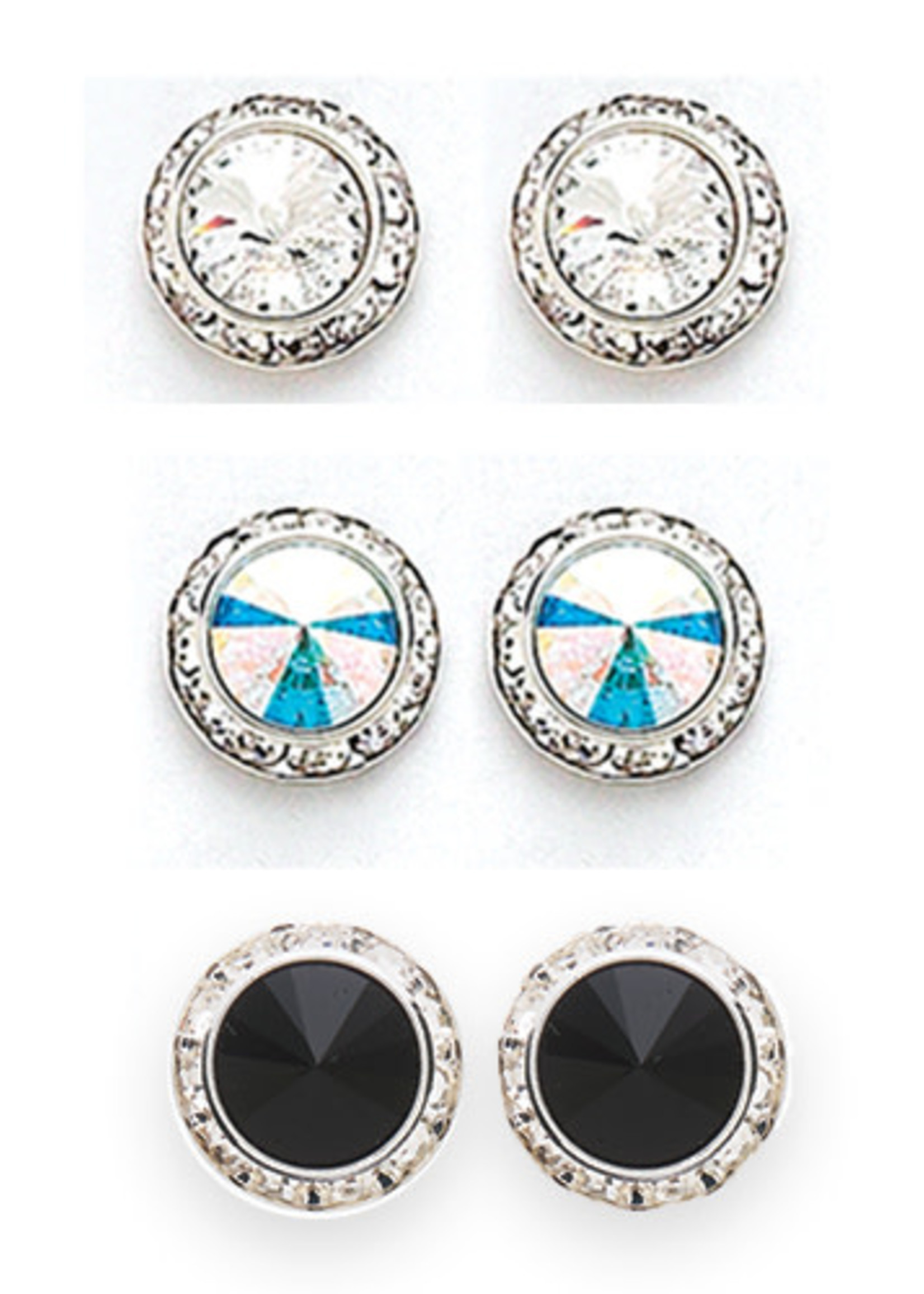 Dasha Designs 13mm Post Earrings 2712