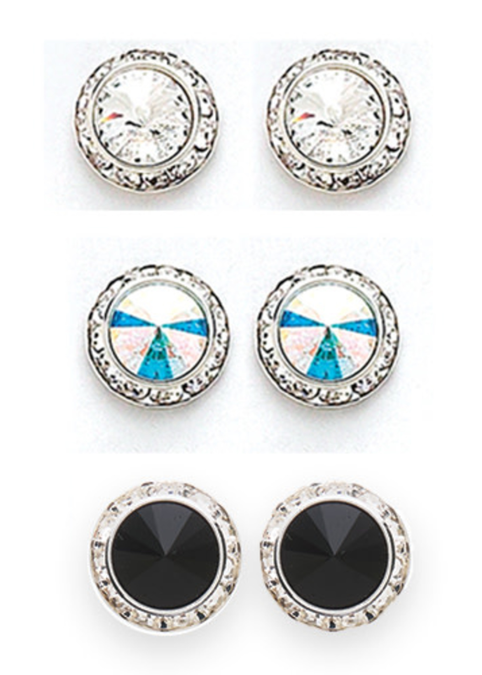 Dasha Designs Post Earrings 13mm