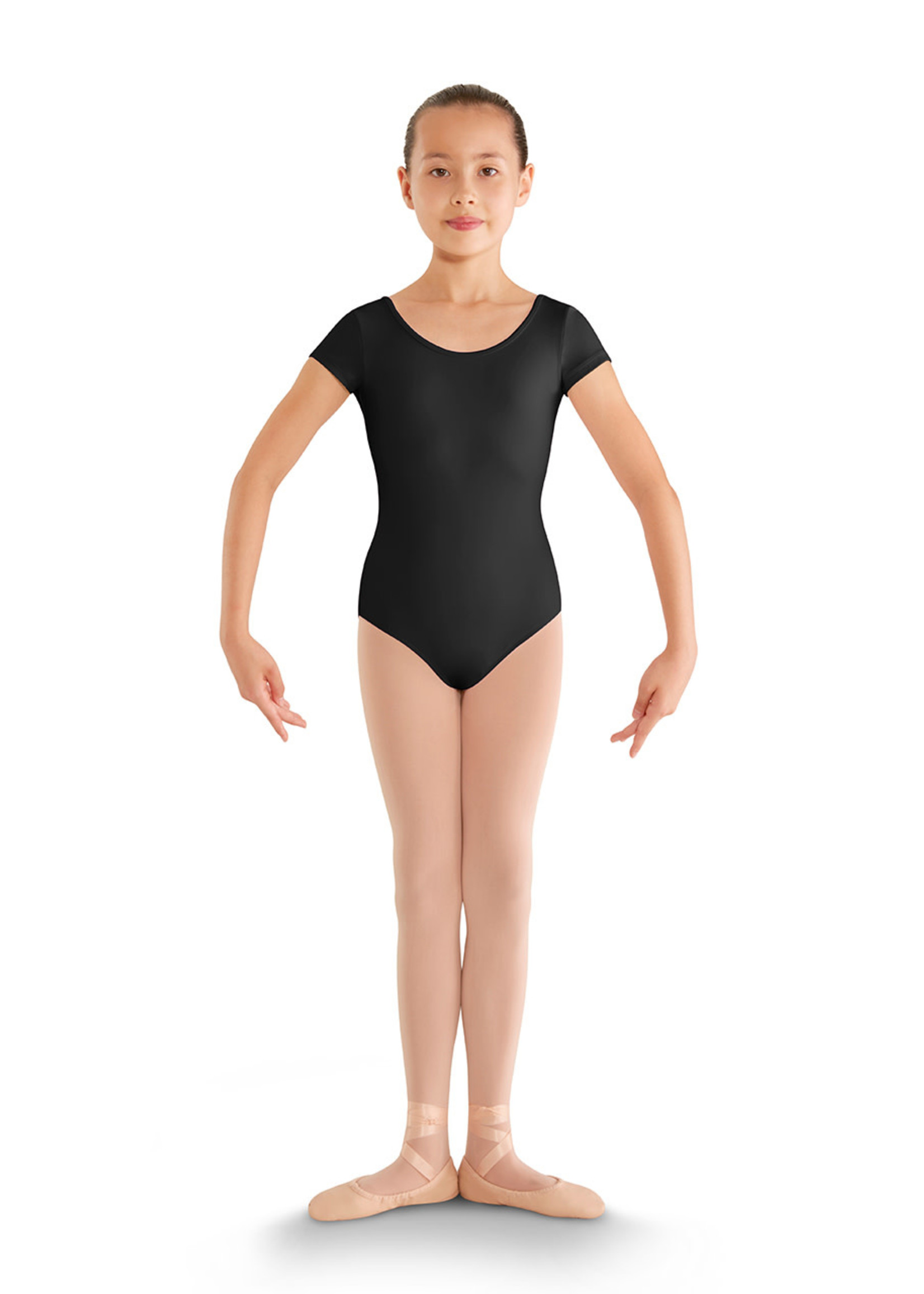 Bloch Bellflower Strap Back Cap Sleeve Leotard 