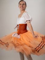 Benefis Costume Company Copper Romantic Tutu