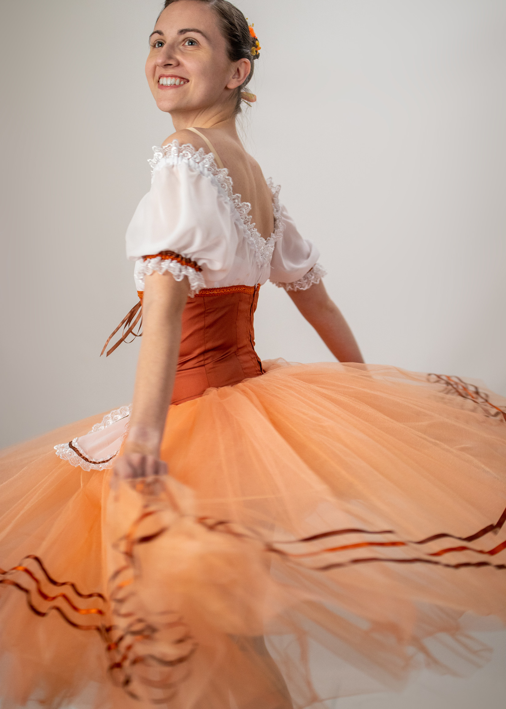 Benefis Costume Company Copper Romantic Tutu