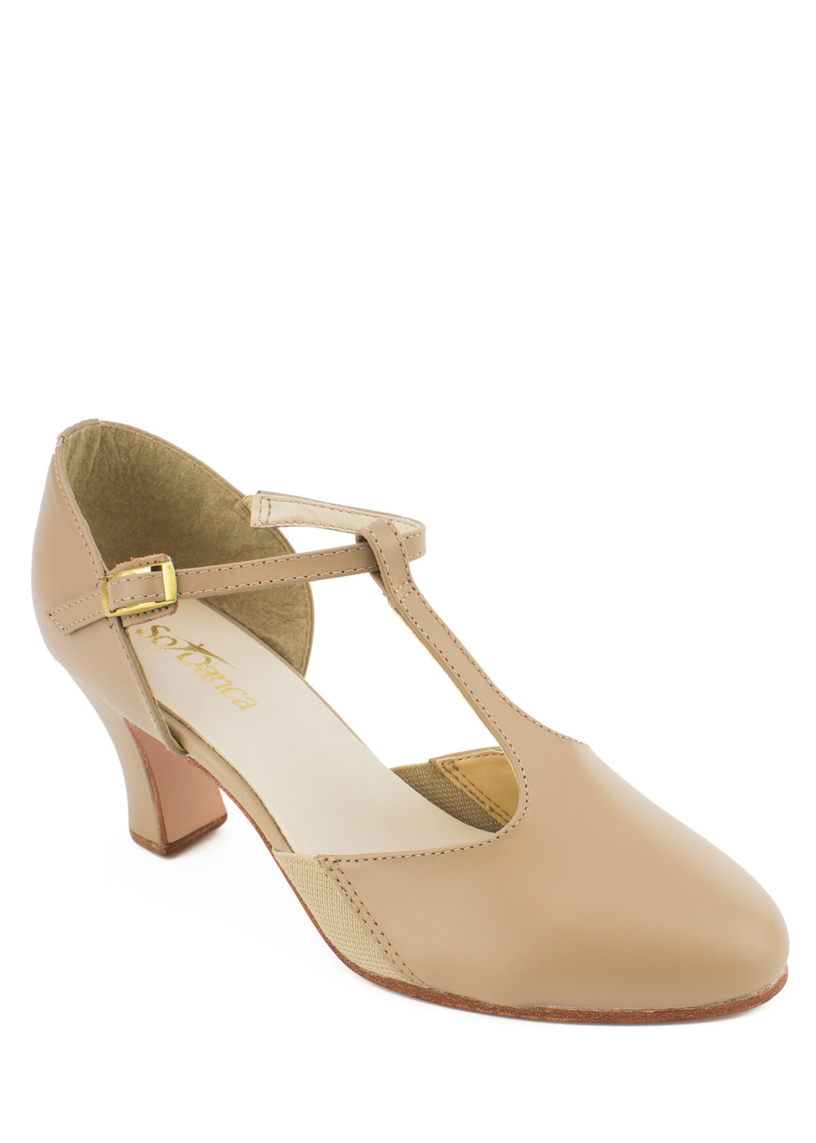 So Danca Clarice 2.5" Heel T-Strap Character Shoe CH56