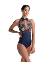 Ballet Rosa Hazel Keyhole Front High Neck Leotard