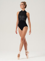 Bloch Adult L0555 Mesh Insert Zip Front Leotard