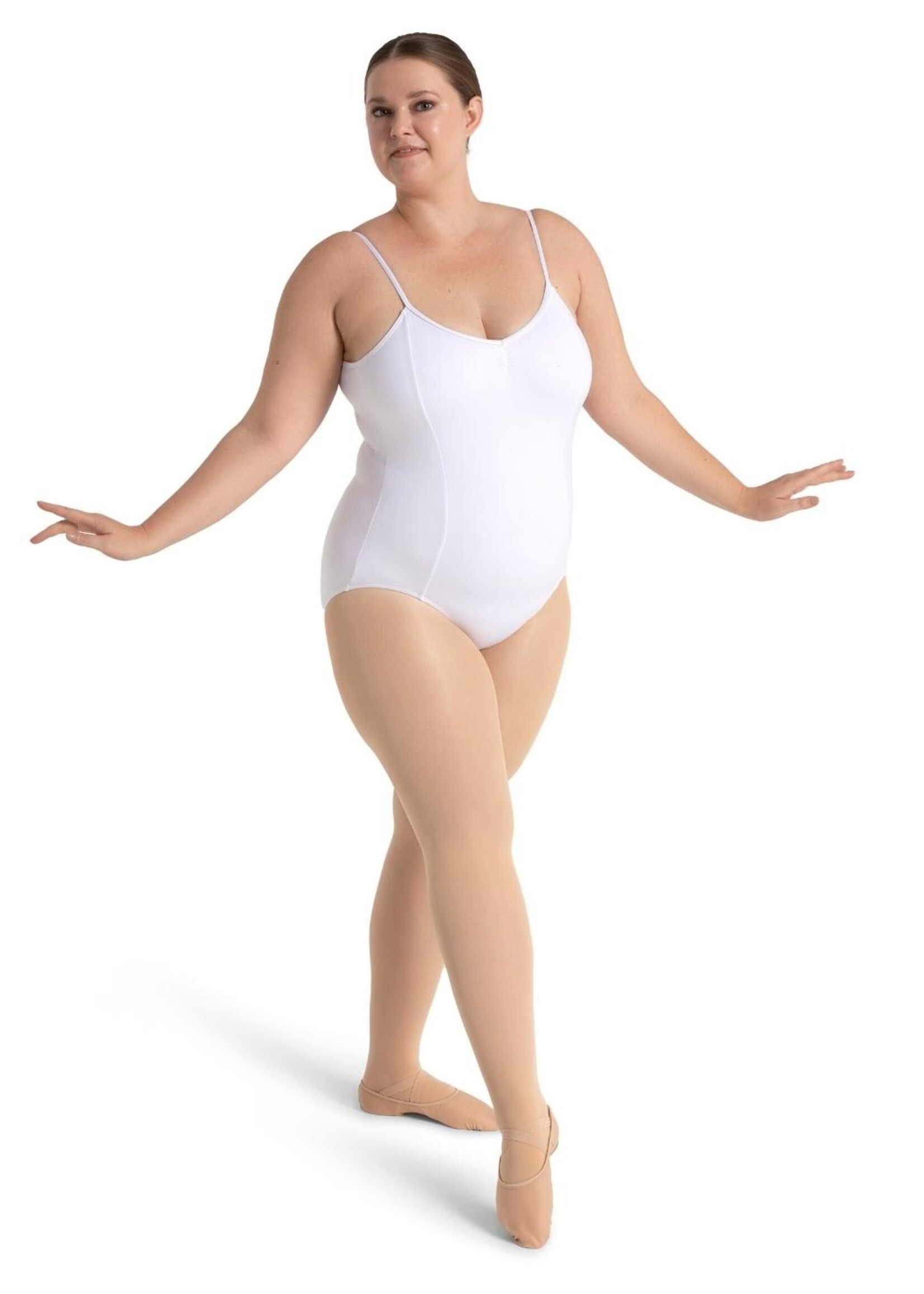 Capezio Women's Camisole Leotard - Adjustable Strap Dancewear With Shelf Bra Liner