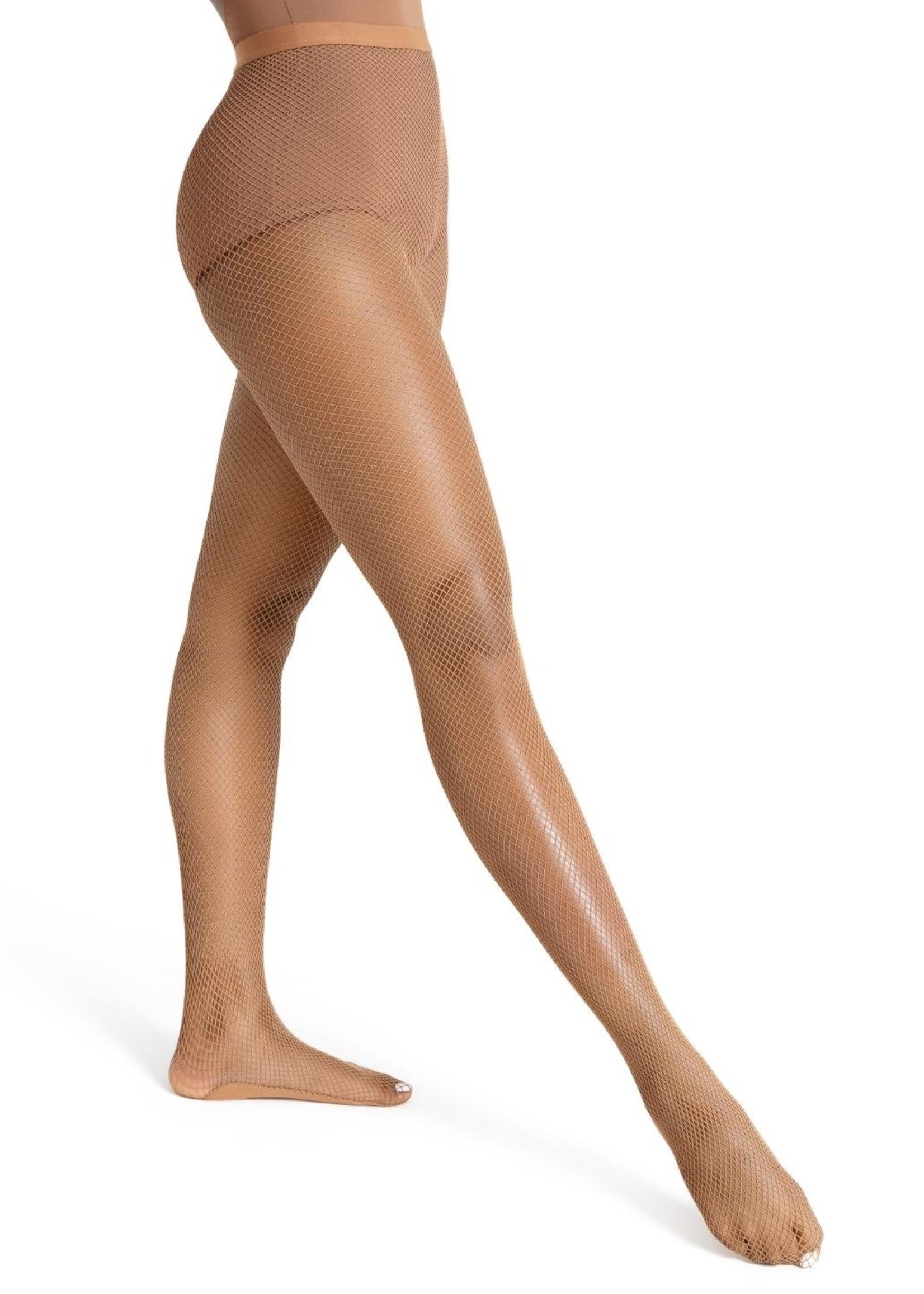 Capezio 3000 FISHNET TIGHTS CARAMEL