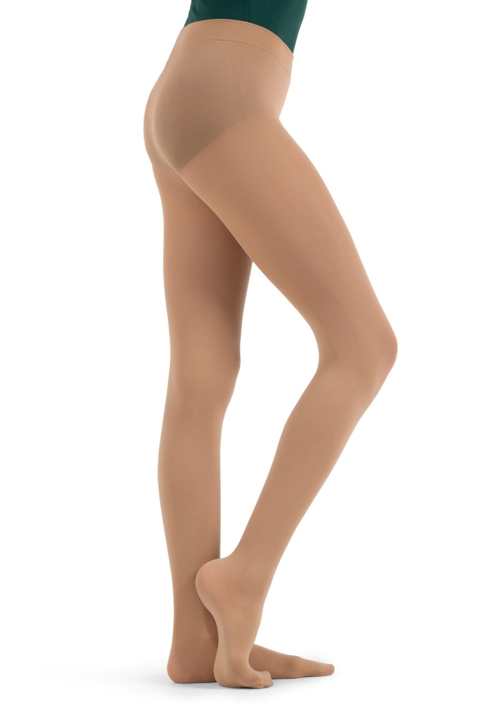 MICROFIBER FOOTLESS TIGHTS - Gaynor Minden