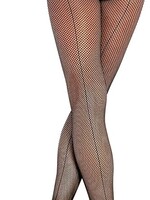 A62 Adult Seamed Fishnet Tights "Final Sale"