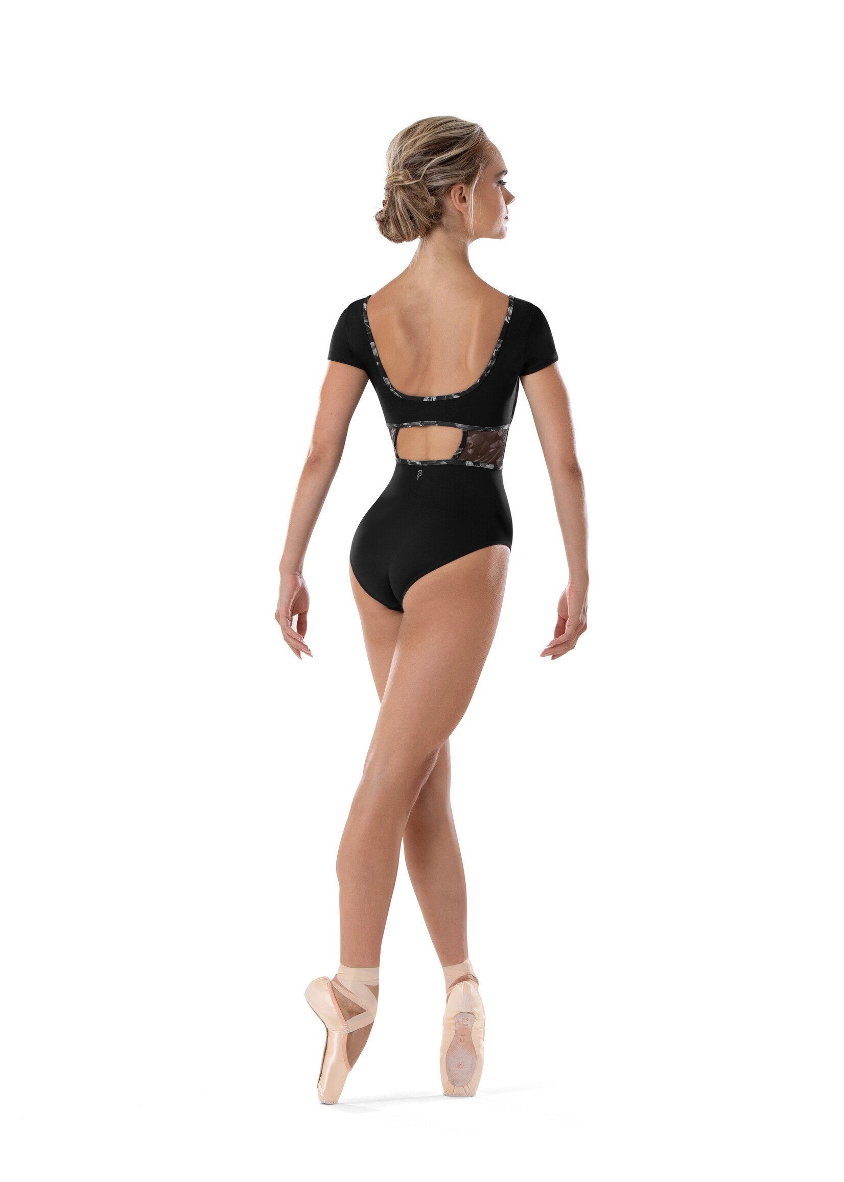 Bloch Fall Fashion Mesh Detail Cap Sleeve Leotard