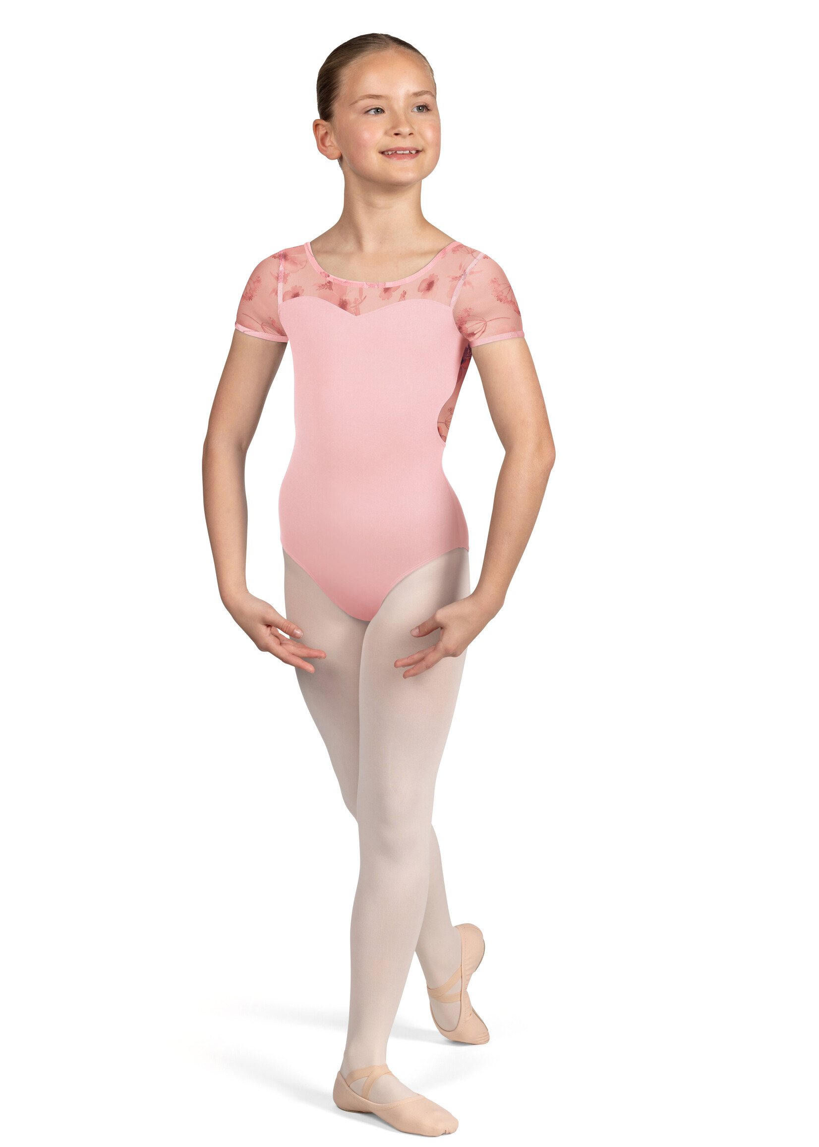 Bloch Fall Fashion Mesh Back Cap Sleeve Leotard