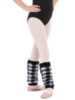 Eurotard Child Plush Plaid Legwarmers