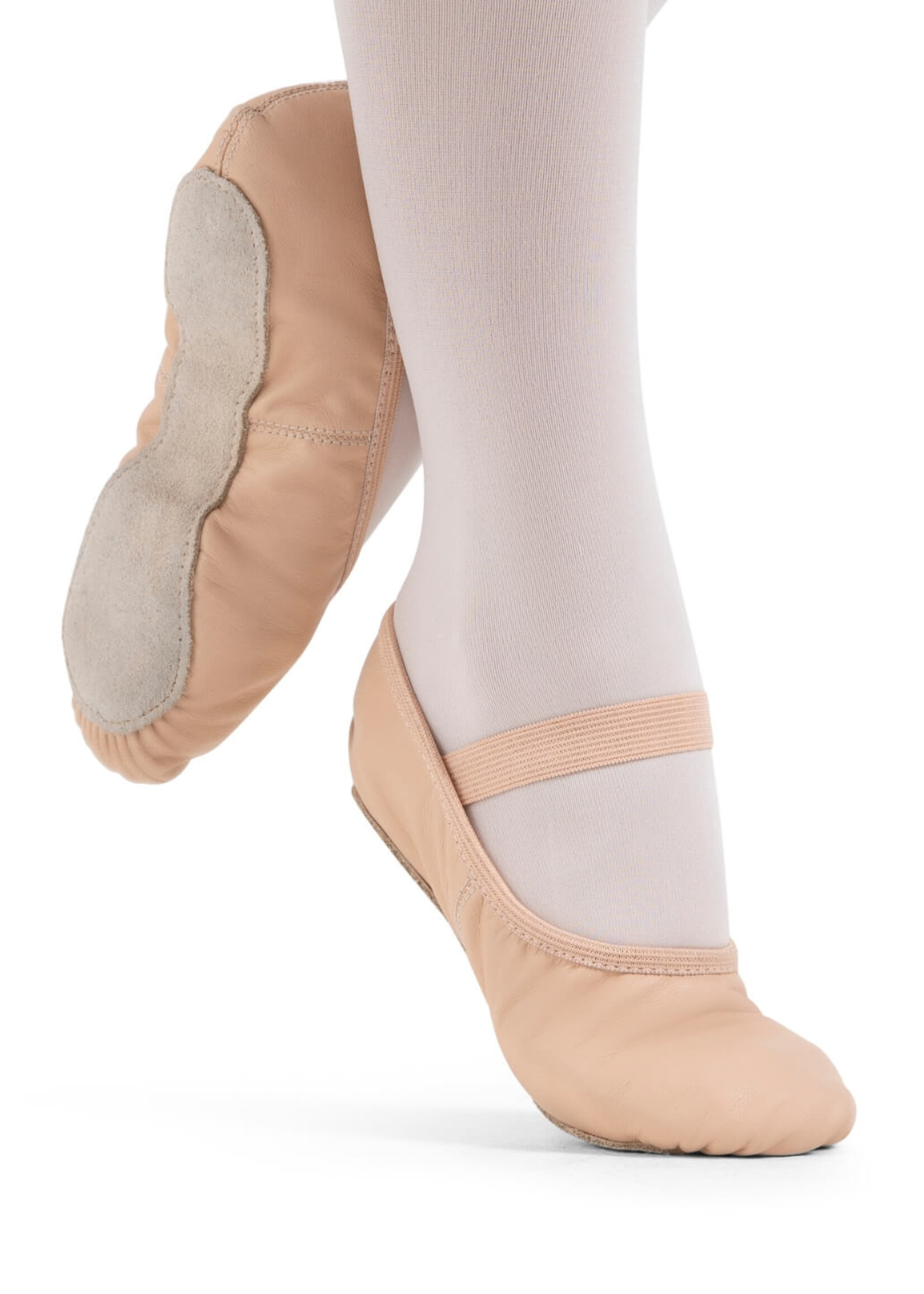 Capezio Luna Child Leather Ballet Slipper