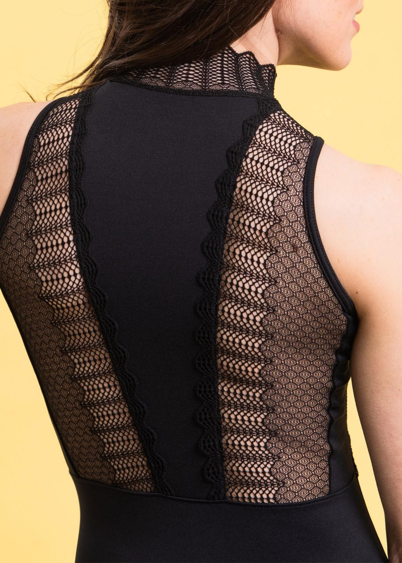 So Danca Tiler Peck Adult Myka Zip Front Leotard