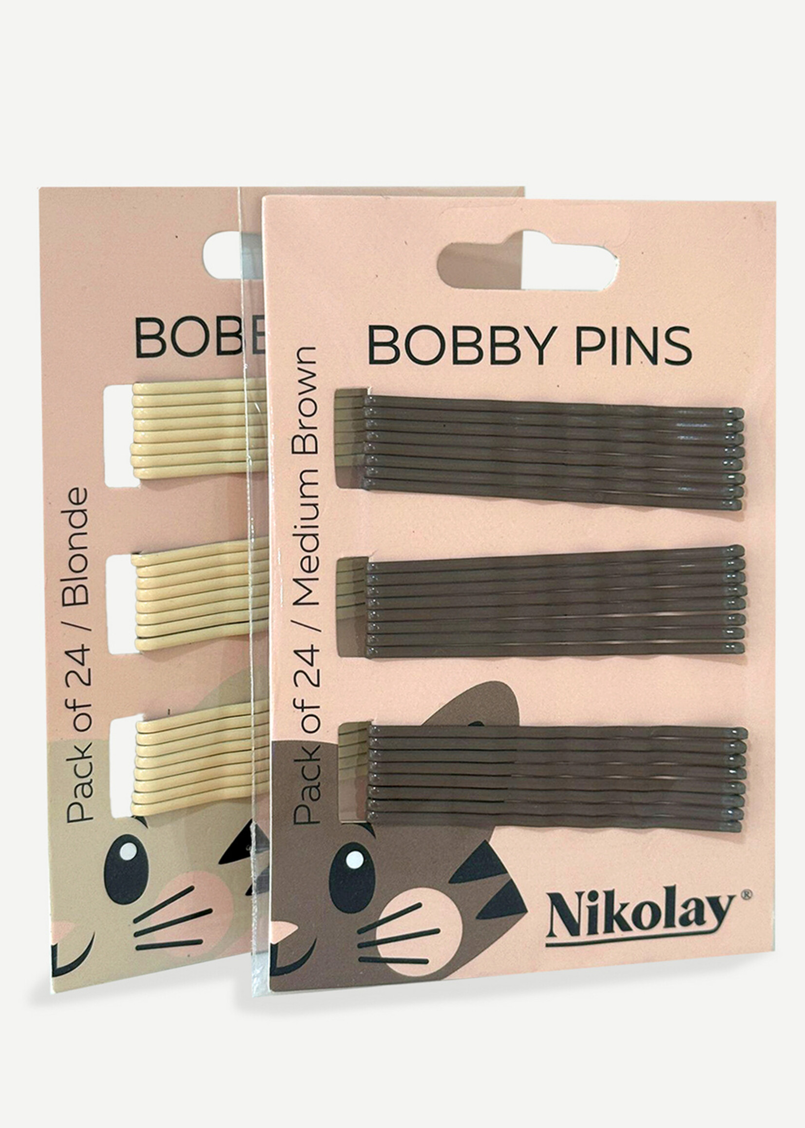 Nikolay Bobby Pins 24 Pack
