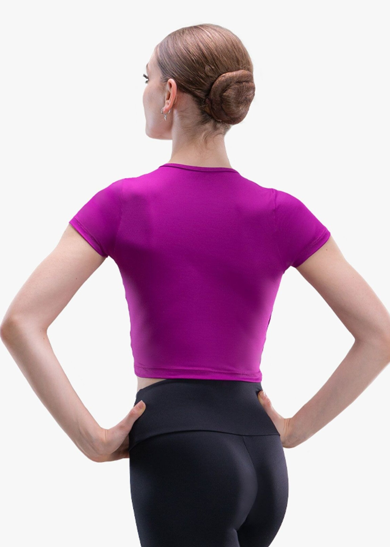 So Danca Adult Ember Mock Wrap Top