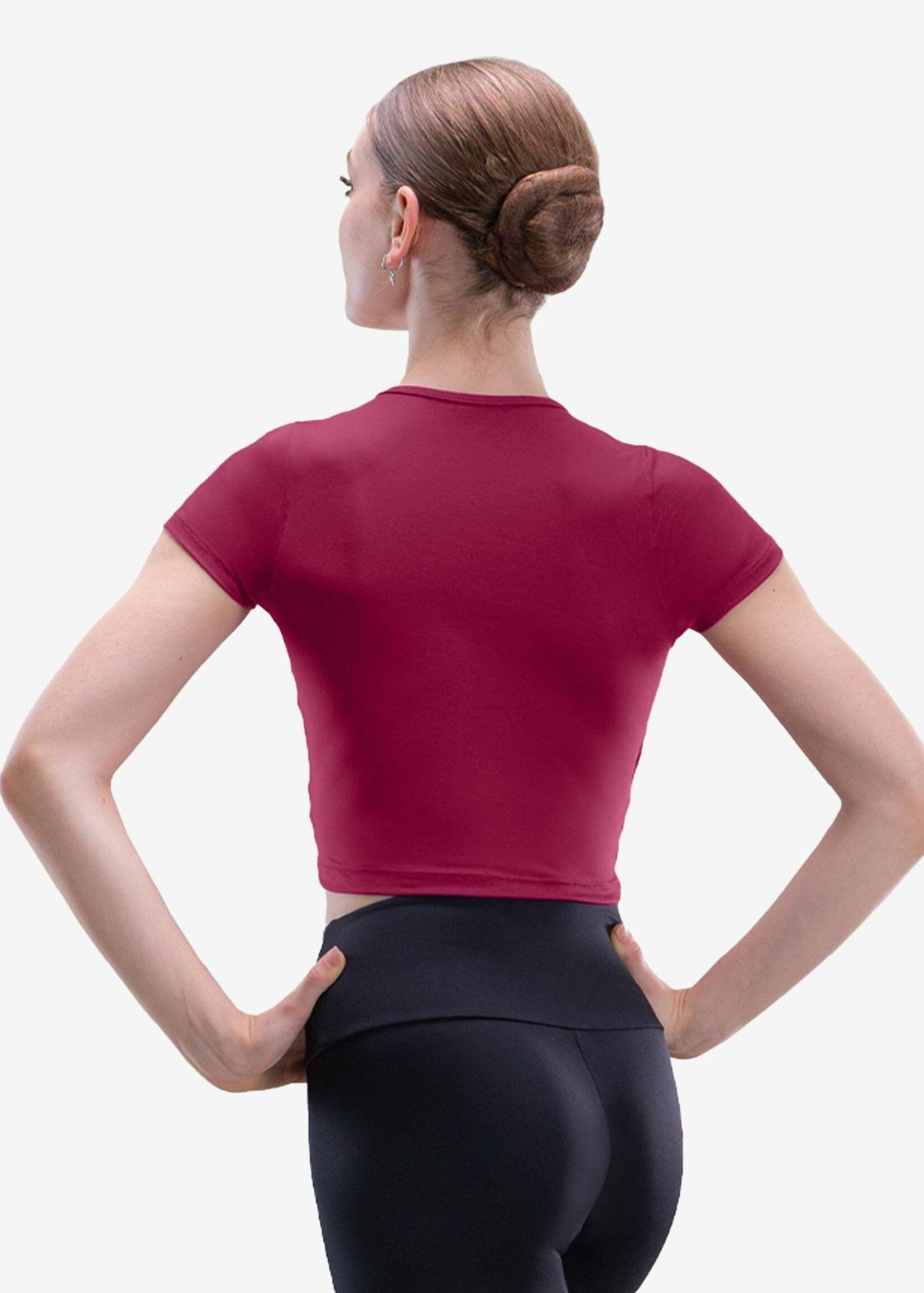 So Danca Adult Ember Mock Wrap Top