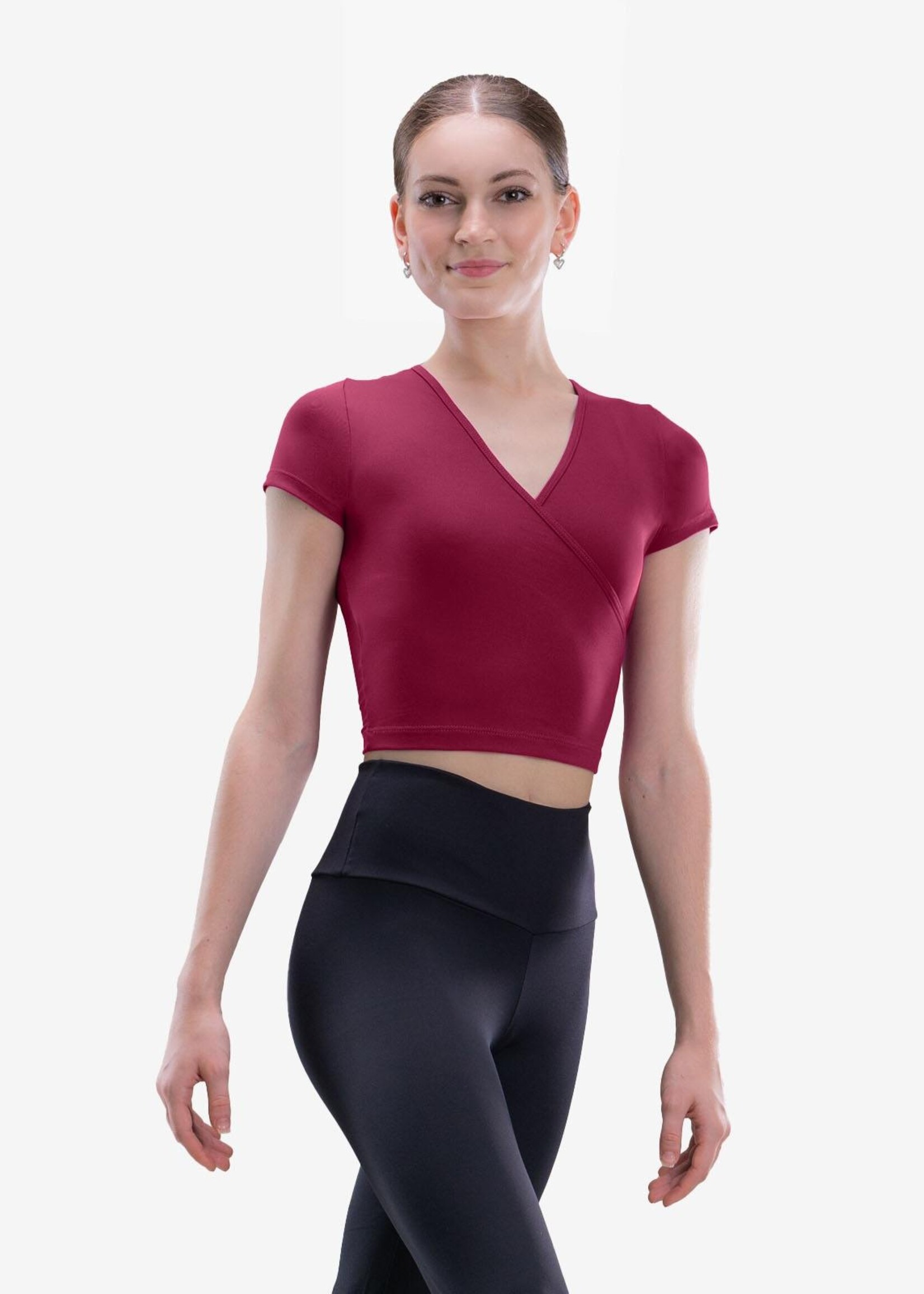 So Danca Adult Ember Mock Wrap Top